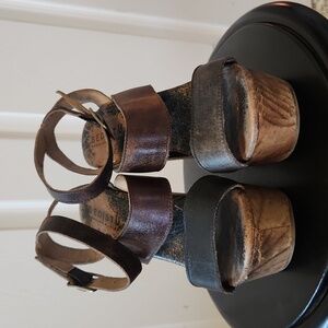 Bed Stu Sophie platform heel sandles